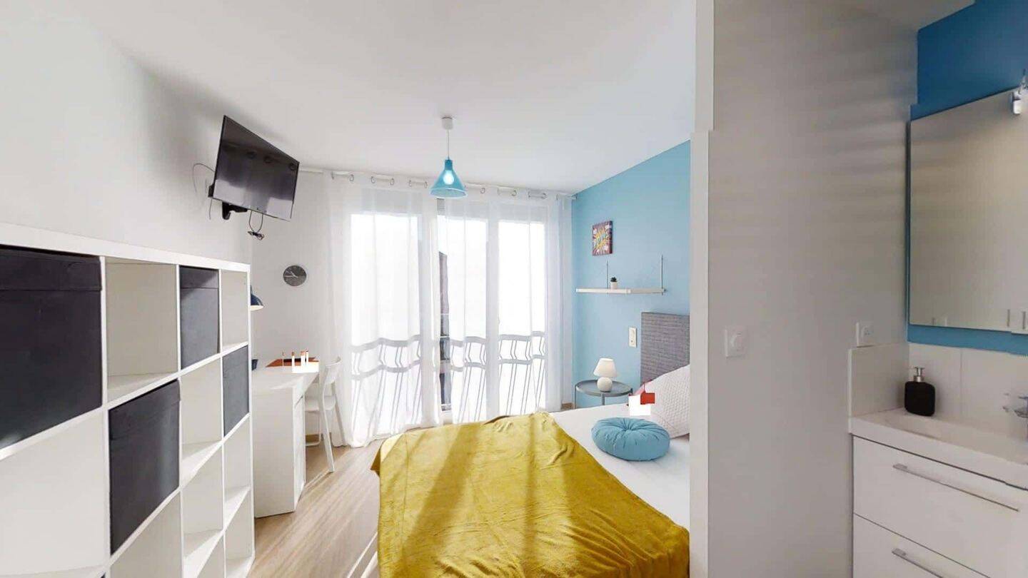 1 pièce 15 m² · à Toulouse · 15 m² · 410 €