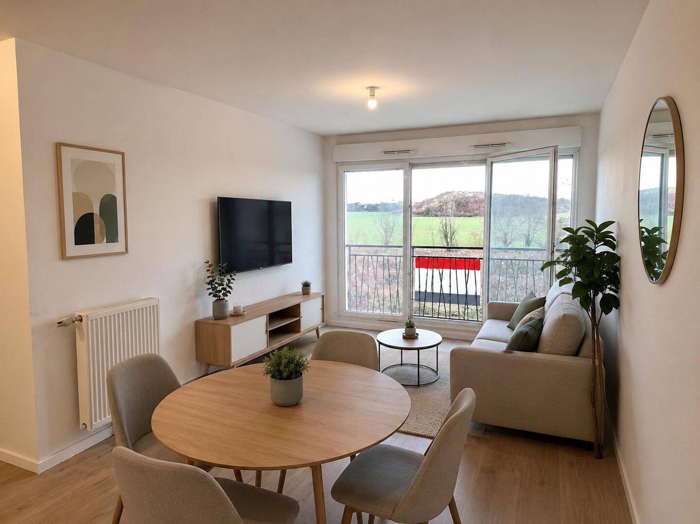 Appartement 3 pièces 58 m² · à Herblay-sur-Seine · 58 m² · 1 240 €/mois