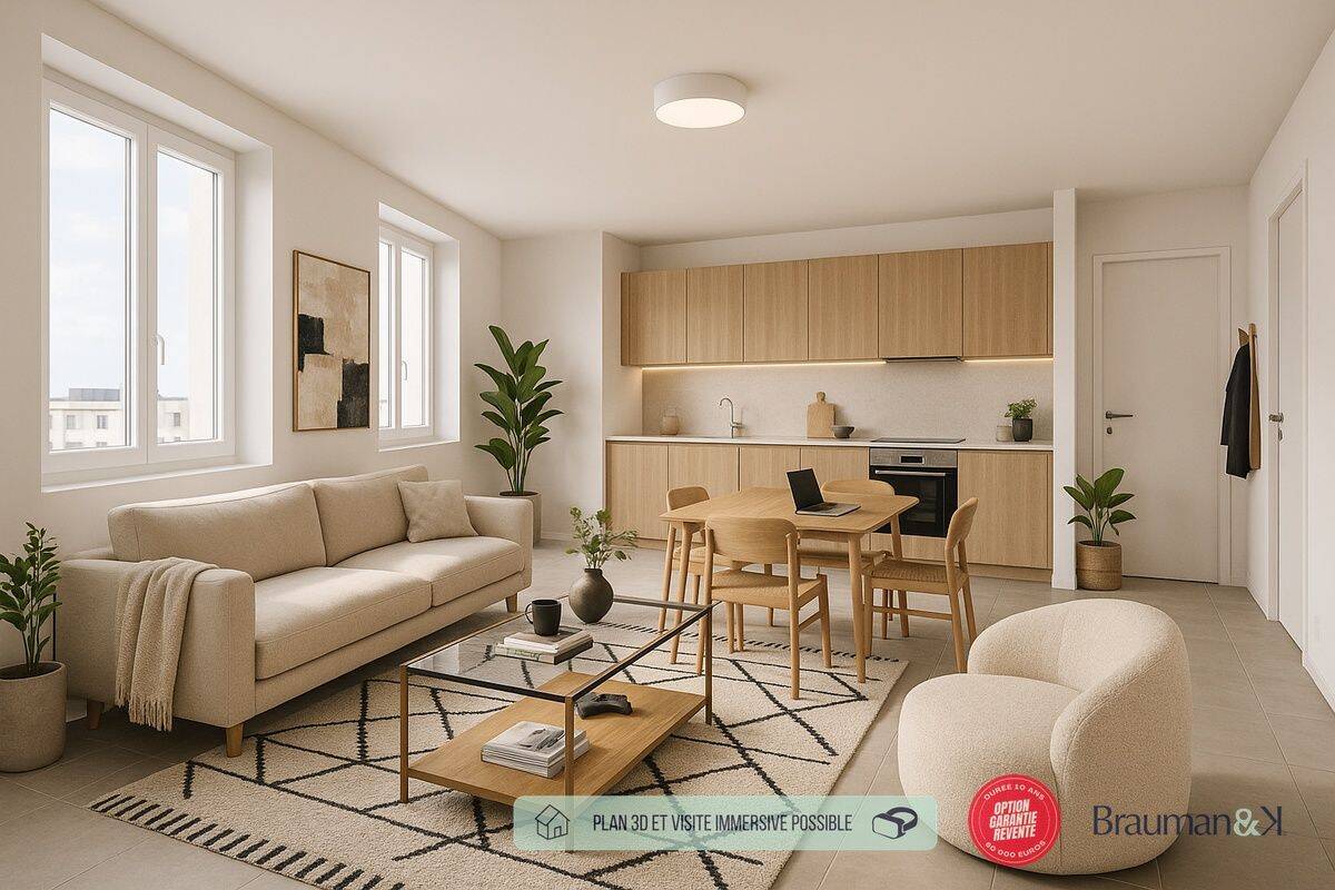 Appartement 4 pièces 76 m² · à Lorient · 76 m² · 281 200 €