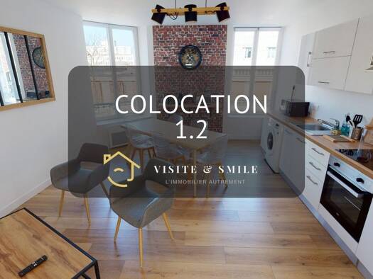 Colocation à louer 463 € 1 pièce 16,1 m² Étage 1/2 Orléans 45000