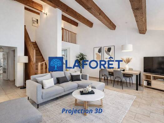 Maison à vendre 498 700 € 4 pièces 3 chambres 127 m² 303 m² de terrain Centre Ville Carqueiranne 83320