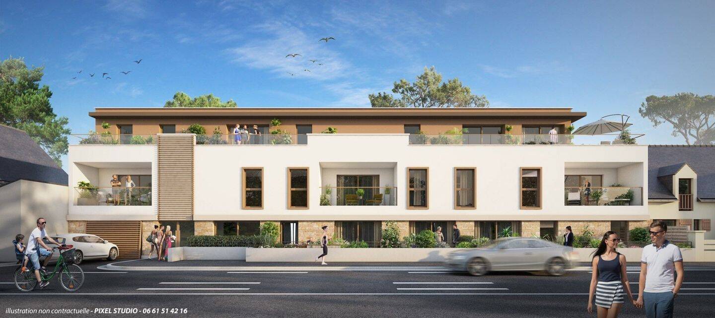 Appartement 3 pièces 61 m² · à La Turballe · 61 m² · 349 000 €