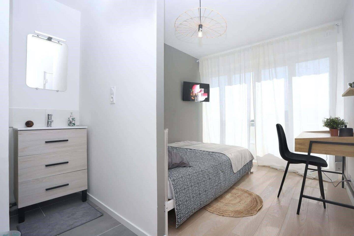 1 pièce 15 m² · à Nantes · 15 m² · 485 €/mois
