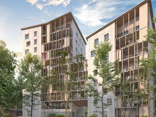 Appartement à vendre - neuf 300 000 € 4 pièces 3 chambres 77,8 m² 6ème étage Nord-Sillon-Thébaudières Saint-Herblain 44800