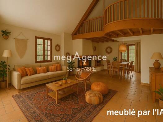 Maison à vendre 349 900 € 6 pièces 4 chambres 137 m² 550 m² de terrain Ouest Bouguenais 44340