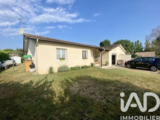 Maison de plain-pied à vendre 199 500 € 4 pièces 3 chambres 110 m² 500 m² de terrain Lussac 33570