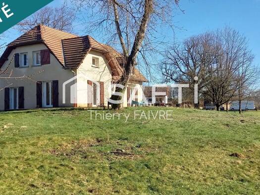 Maison à vendre 320 000 € 6 pièces 4 chambres 165 m² 2 000 m² de terrain Crotenay 39300