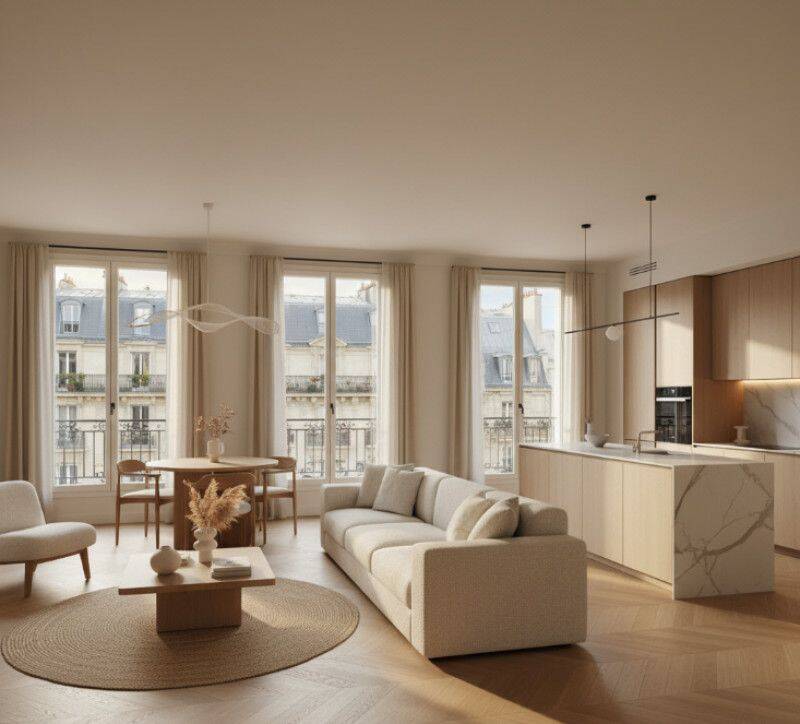 Appartement 3 pièces 72 m² · à Paris 15ème Arrondissement · 72 m² · 1 250 000 €