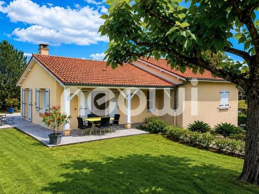 Maison de plain-pied à vendre 675 000 € 5 pièces 4 chambres 126 m² 2 177 m² de terrain Lissieu 69380