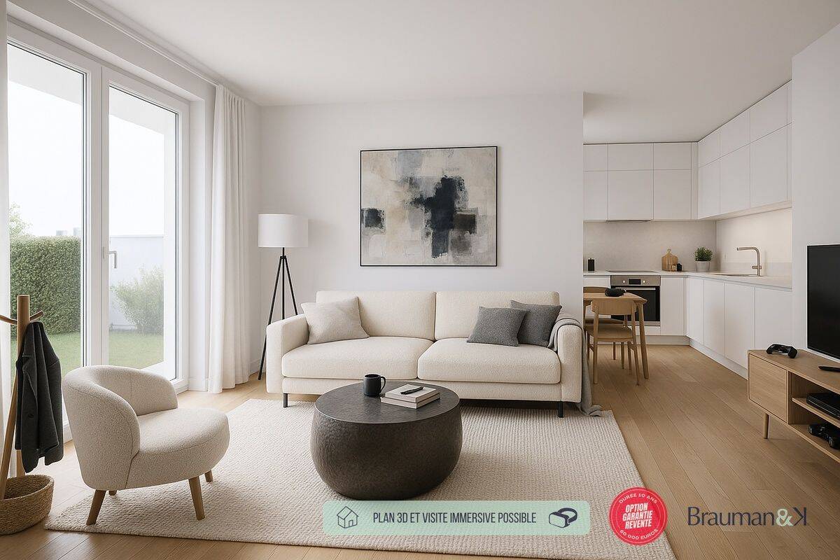 Appartement 3 pièces 59 m² · à Mondeville · 59 m² · 227 000 €