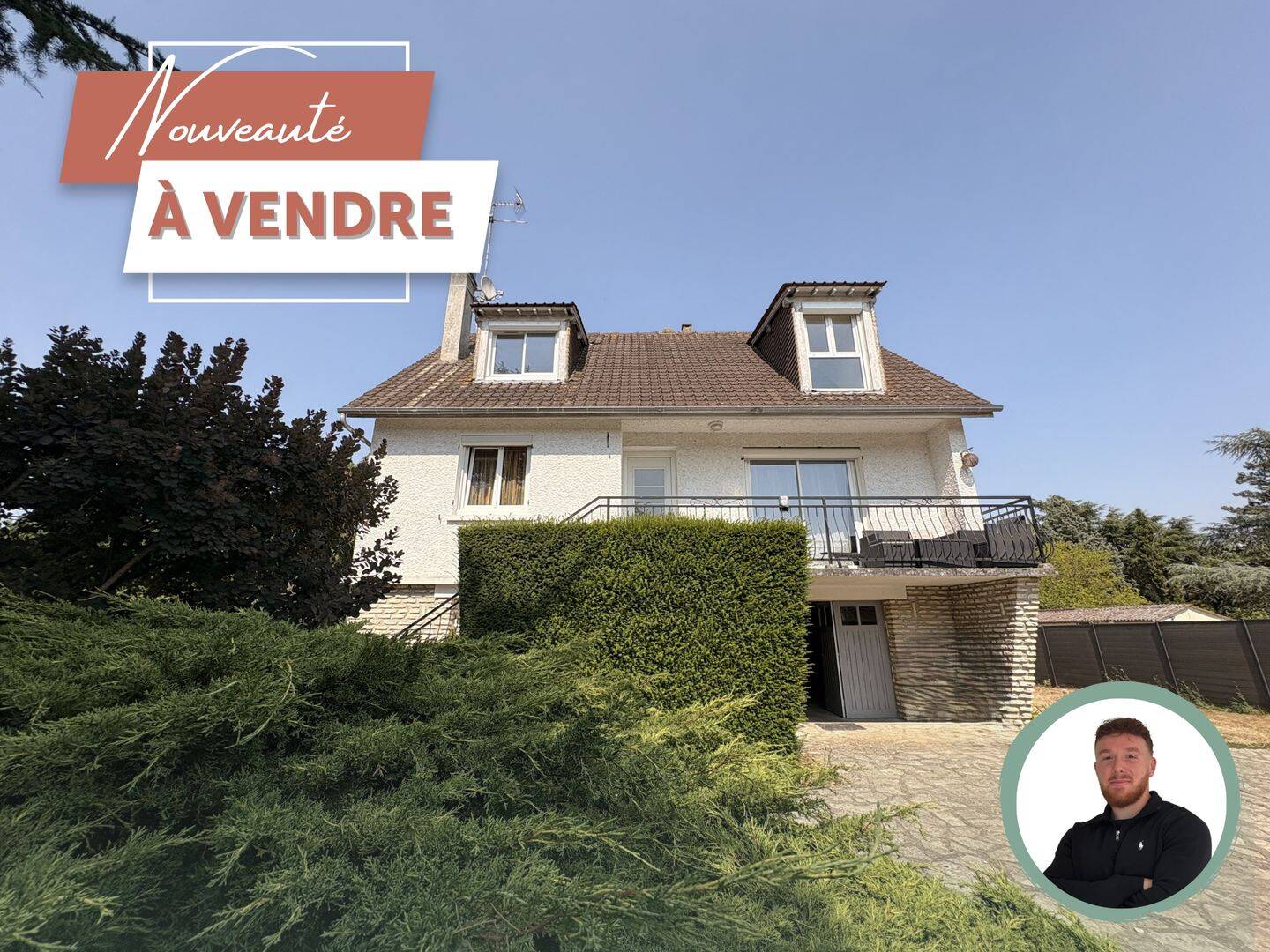 Maison 5 pièces 93 m² · à Garennes-sur-Eure · 93 m² · 209 000 €