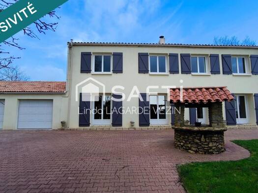 Maison à vendre 342 000 € 6 pièces 4 chambres 139 m² 8 108 m² de terrain Rives de l'Yon 85310