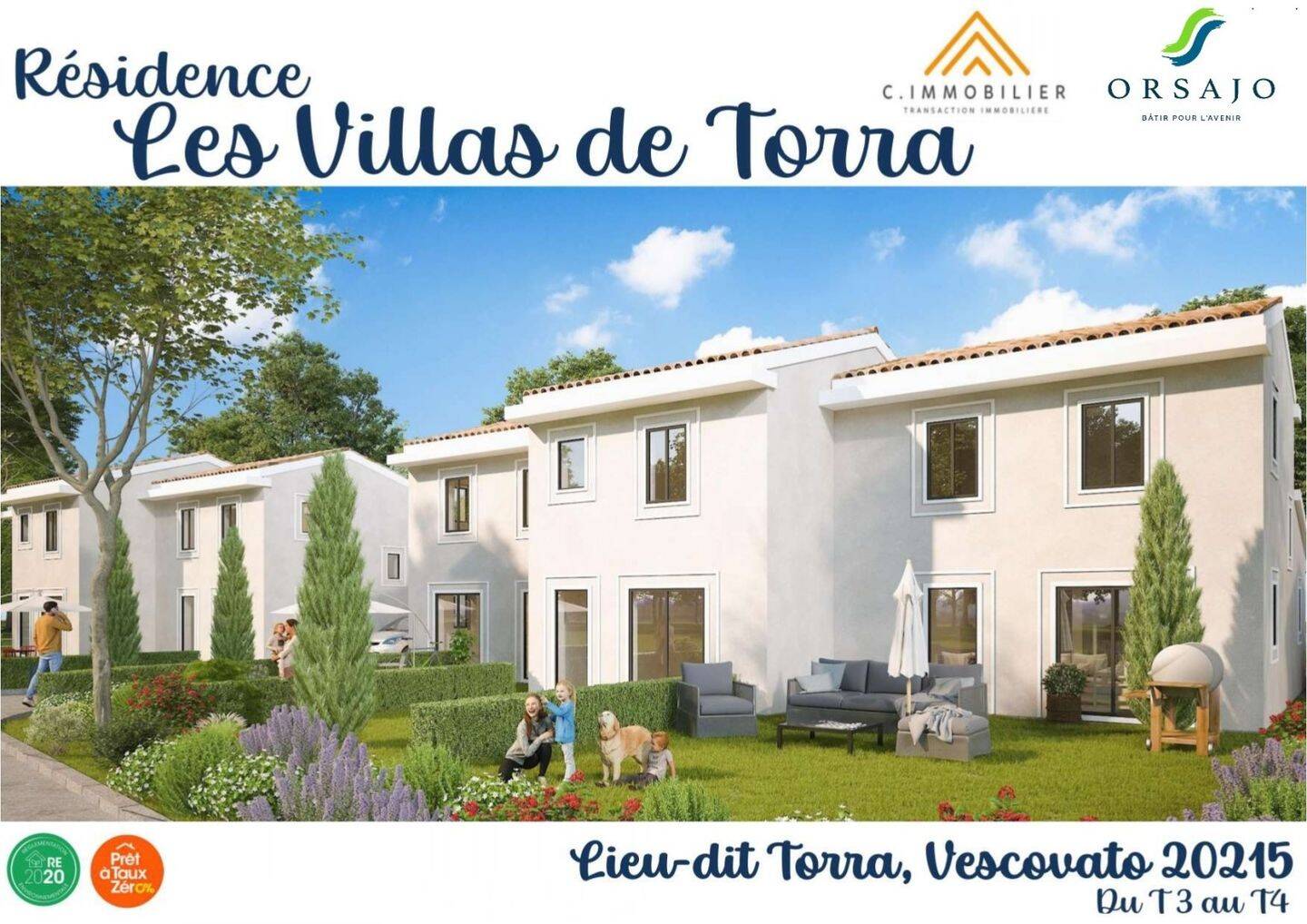 Maison 3 pièces 59 m² · à Vescovato · 59 m² · 194 900 €