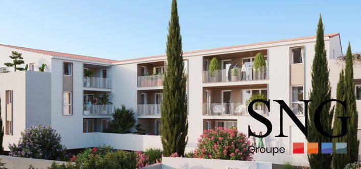 Appartement 2 pièces 43 m² · à Nîmes · 42,6 m² · 588 €/mois