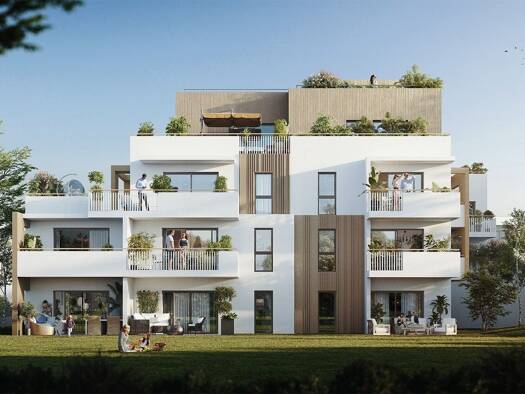 Appartement à vendre - neuf 279 000 € 3 pièces 2 chambres 64 m² dès le 31/12/2026 Plessis Tison Nantes 44300