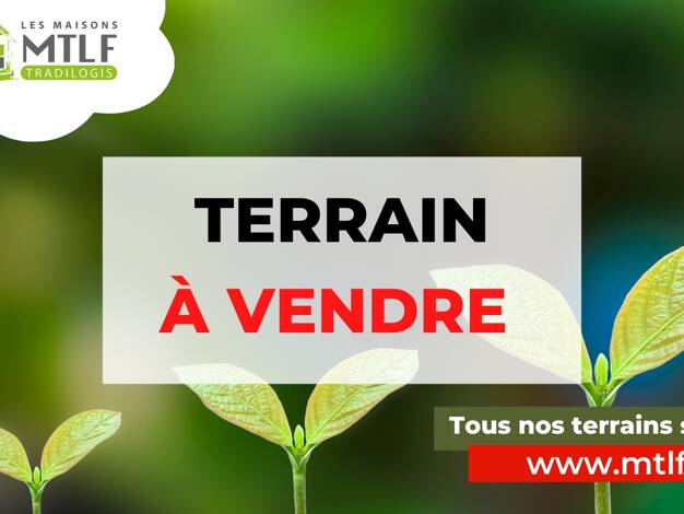 Terrain constructible viabilisé à vendre 43 500 € 469 m² de terrain Eu 76260