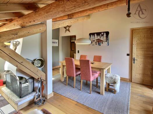 Appartement à vendre 695 000 € 3 pièces 2 chambres 43,1 m² 3ème étage Megève 74120