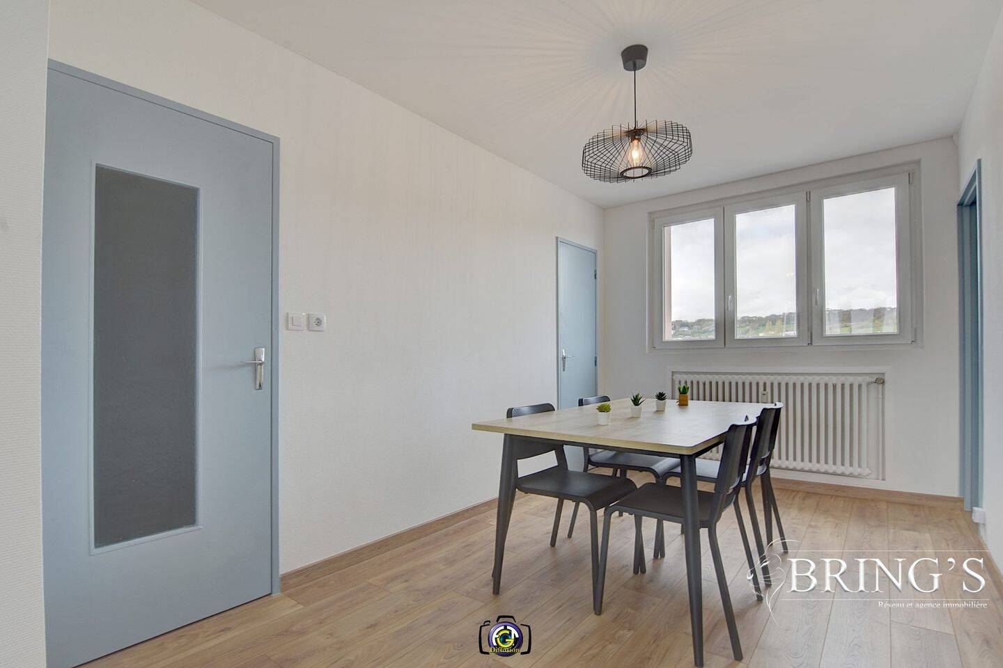 Appartement 3 pièces 61 m² · à Thionville · 60,6 m² · 1 040 €/mois