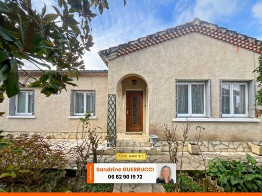 Maison de plain-pied à vendre 135 000 € 6 pièces 4 chambres 104 m² 562 m² de terrain Nord Condom 32100