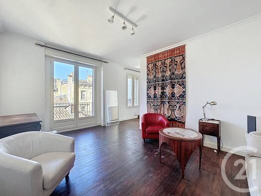 Appartement à vendre 340 850 € 2 pièces 1 chambre 54,7 m² 3ème étage Saint Augustin - Tauzin - Alphonse Dupeux Bordeaux 33000