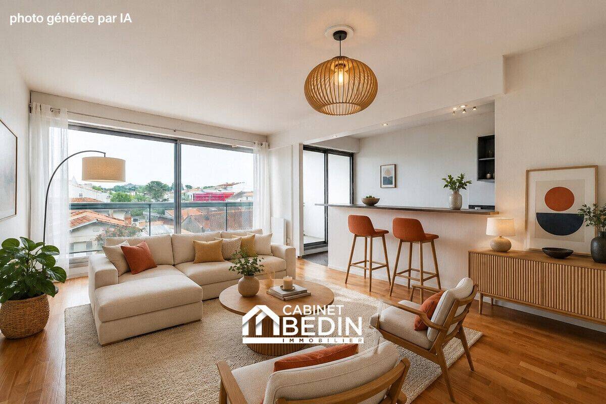 Appartement 3 pièces 71 m² · à Bordeaux · 71,2 m² · 265 200 €