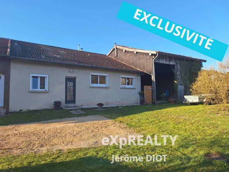 Maison à vendre 109 000 € 3 pièces 2 chambres 99 m² 1 479 m² de terrain Centre Osen Sainte-Menehould 51800