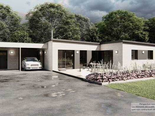 Terrain avec maison neuve à vendre 277 910 € 5 pièces 3 chambres 89 m² 500 m² de terrain Notre-Dame-des-Landes 44130