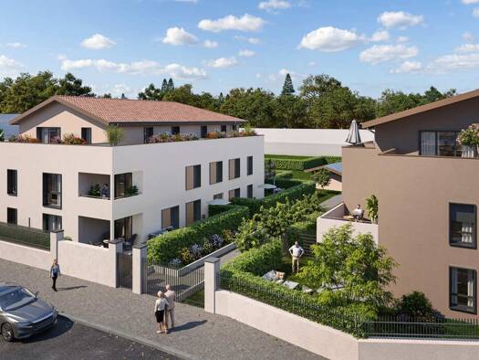 Appartement à vendre - neuf 205 000 € 2 pièces 53,2 m² Étage 1/2 dès le 31/12/2027 Fareins 01480