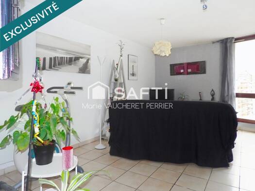 Appartement à vendre 156 800 € 2 pièces 1 chambre 49 m² Étage 1/5 La-Fauconniere Seyssinet-Pariset 38170