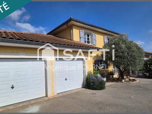 Villa à vendre 475 000 € 6 pièces 4 chambres 130 m² 1 277 m² de terrain Luzinay 38200