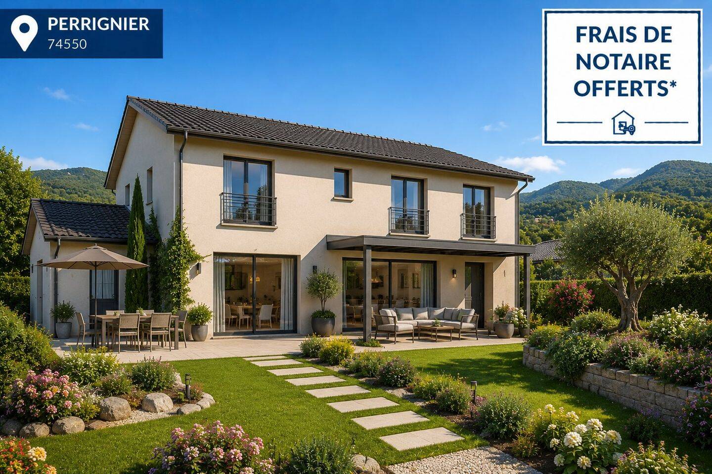 Maison 5 pièces 100 m² · à Perrignier · 100 m² · 480 000 €