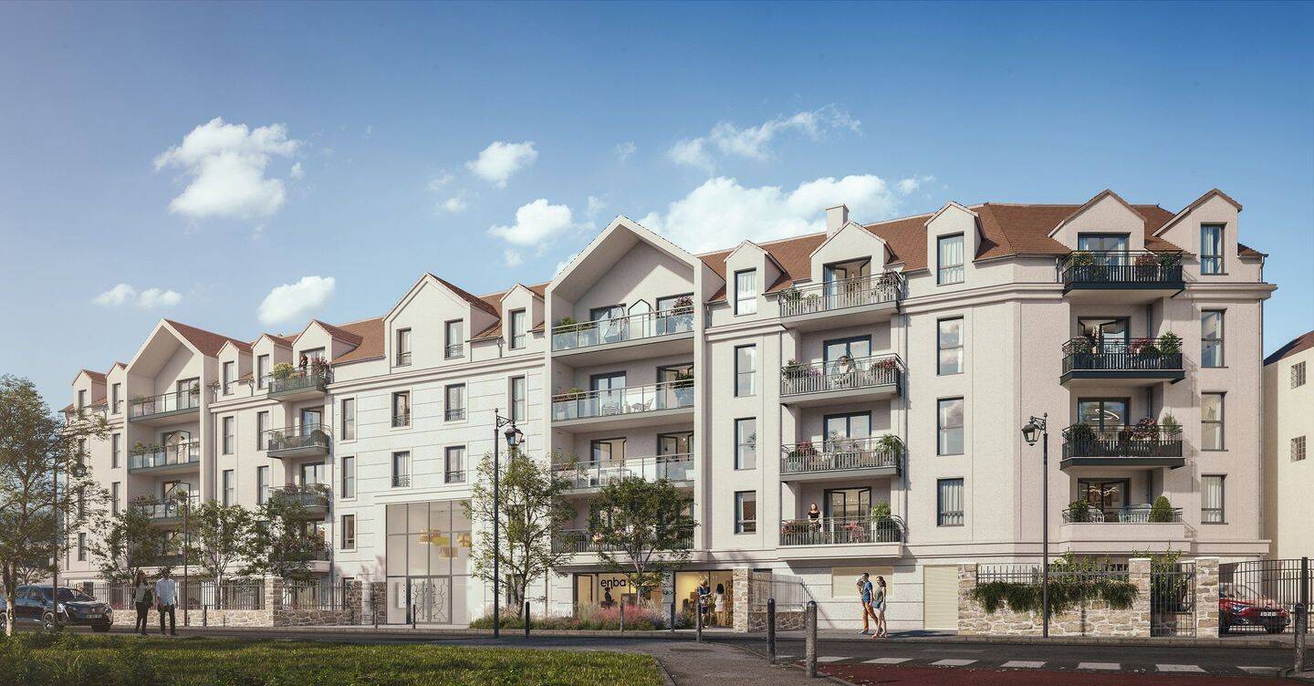 Appartement 3 pièces 70 m² · à Roissy-en-Brie · 69,5 m² · 293 000 €
