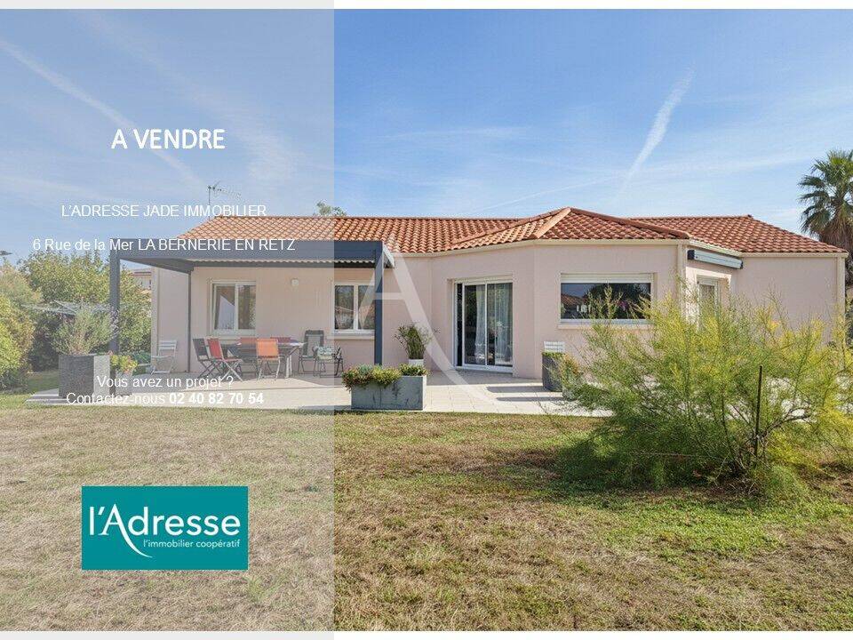 Maison 5 pièces 136 m² · à La Bernerie-en-Retz · 136 m² · 623 700 €