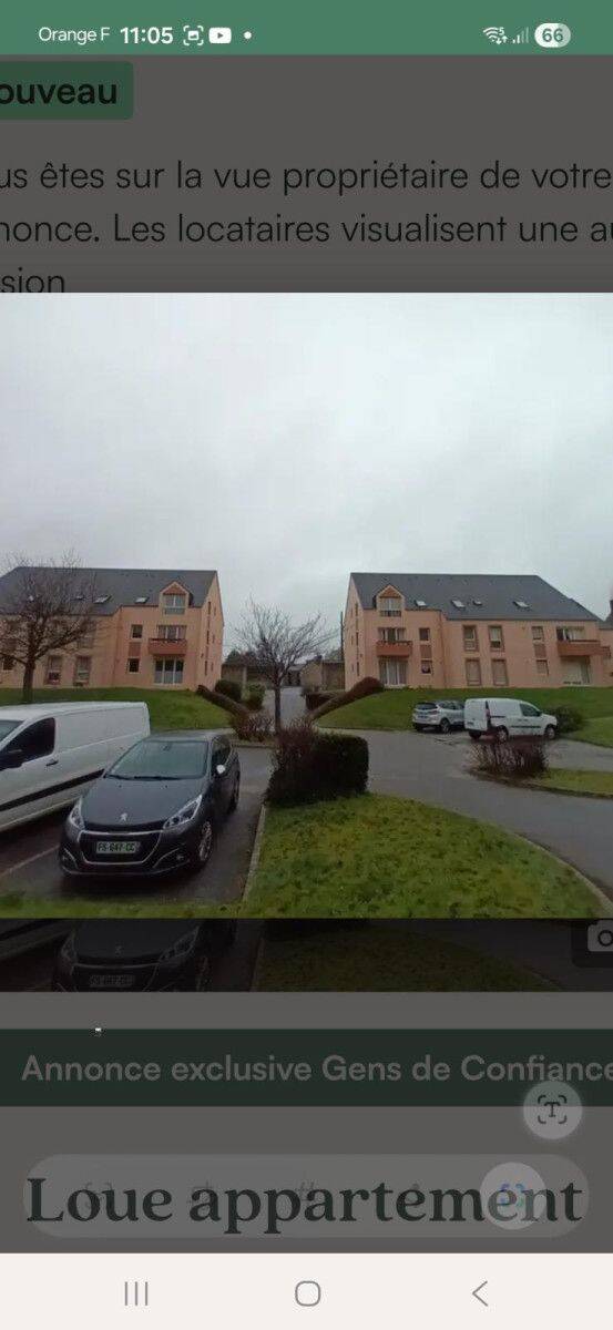 Appartement 4 pièces 83 m² · à Valognes · 83 m² · 845 €