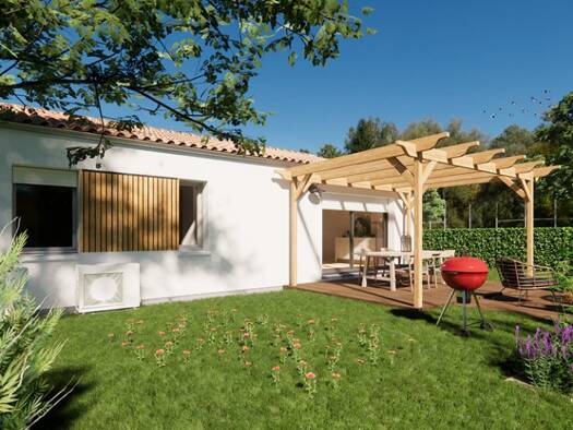 Terrain avec maison neuve à vendre 284 000 € 4 pièces 3 chambres 80 m² 219 m² de terrain La Bernerie-en-Retz 44760