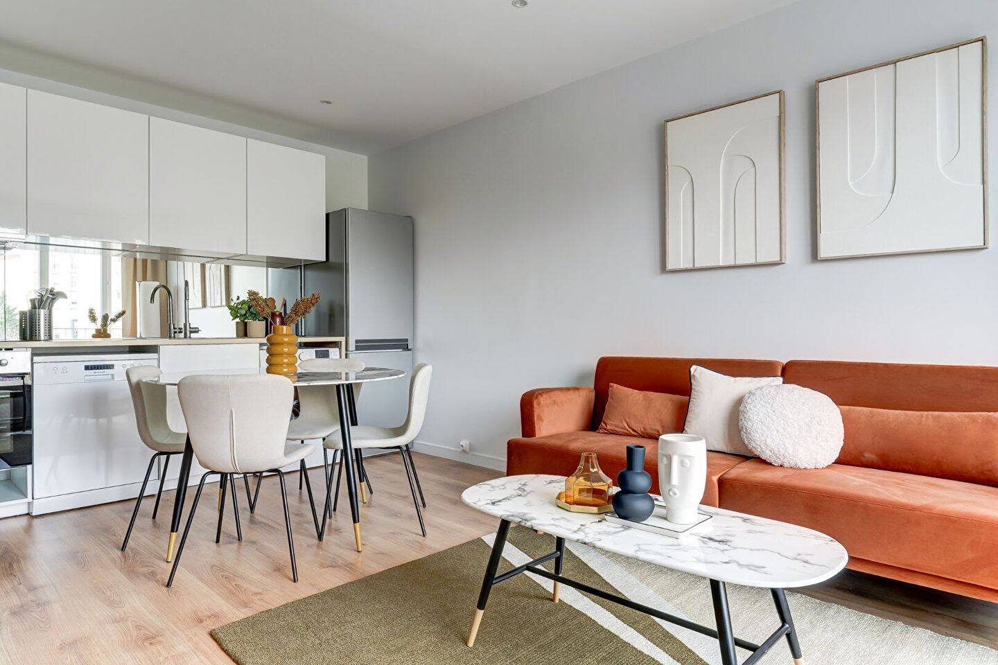 4 pièces 77 m² · à Villeurbanne · 77,2 m² · 530 €/mois