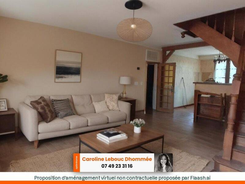 Maison 5 pièces 120 m² · à Saint-Cosme-en-Vairais · 120 m² · 86 500 €
