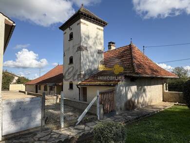 Maison à vendre 108 000 € 3 pièces 1 chambre 108 m² 3 070 m² de terrain Savigny sur Seille 71440