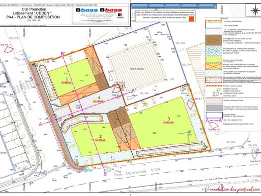 Terrain à vendre 242 740 € 433 m² de terrain Lansargues 34130