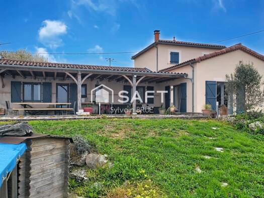 Maison à vendre 249 000 € 5 pièces 3 chambres 140 m² 3 050 m² de terrain Montcuq-en-Quercy-Blanc 46800