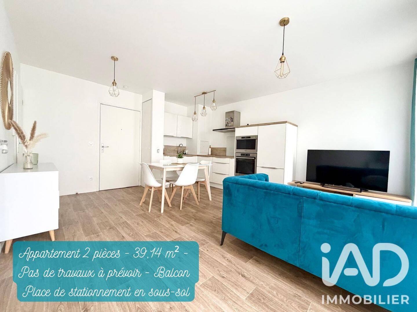 Appartement 2 pièces 39 m² · à Brie-Comte-Robert · 39,1 m² · 185 000 €