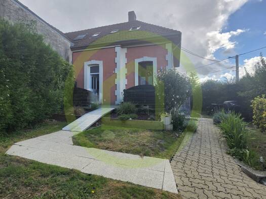 Maison à vendre 118 000 € 5 pièces 3 chambres 68 m² 443 m² de terrain Margny-aux-Cerises 60310