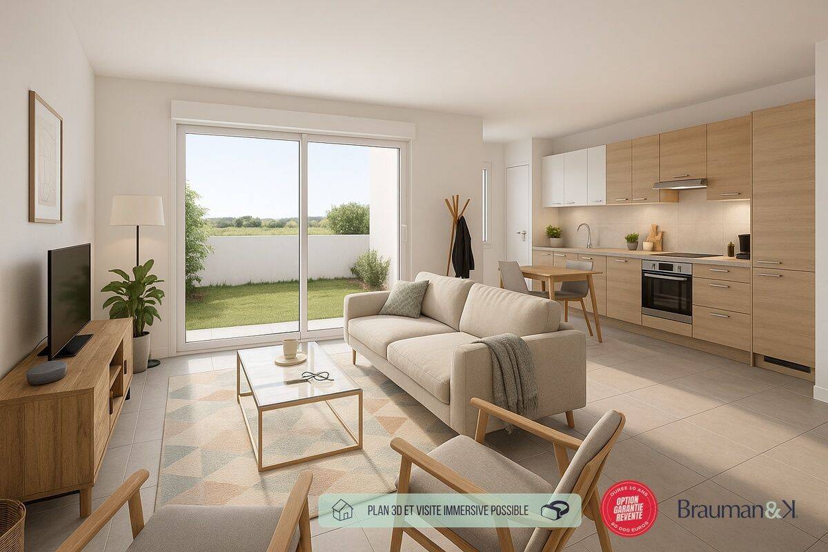 Appartement 2 pièces 41 m² · à Saint-Vigor-le-Grand · 41 m² · 159 000 €