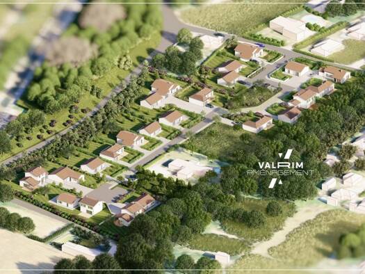 Terrain constructible viabilisé à vendre 76 000 € 404 m² de terrain Donzère 26290