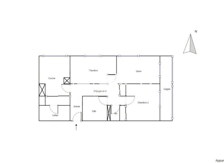 Appartement à vendre 180 000 € 3 pièces 2 chambres 71 m² Étage 3/7 Leclerc Rillieux-la-Pape 69140