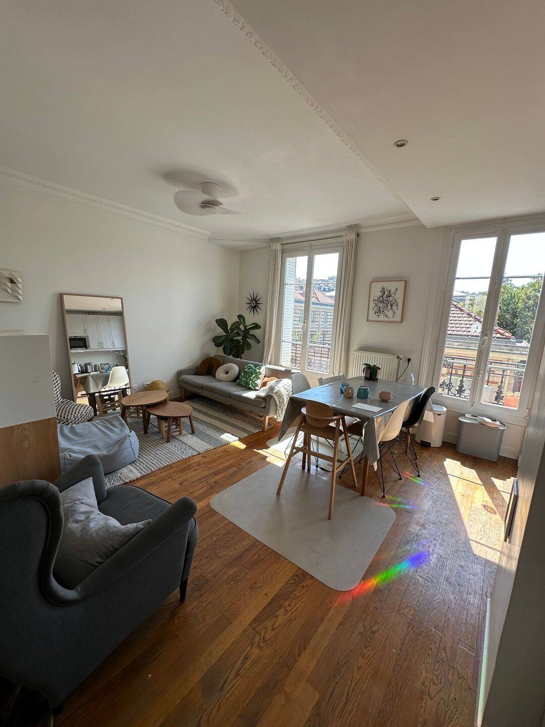 Appartement 3 pièces 55 m² · à Paris 18ème Arrondissement · 55 m² · 1 985 €/mois
