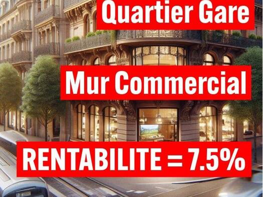 Local commercial à vendre 257 520 € 66 m² de surface de vente Poincare Est Strasbourg 67000