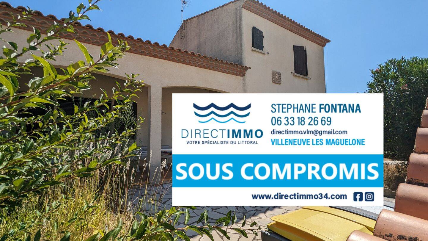 Maison 5 pièces 130 m² · à Villeneuve-lès-Maguelone · 130 m² · 420 000 €
