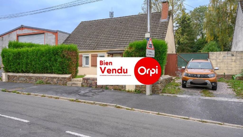 Maison à vendre 139 200 € 4 pièces 3 chambres 85 m² 1 127 m² de terrain Montplaisir-Sous Le Bois-Douzies-Faubourg Saint Quentin Maubeuge 59600