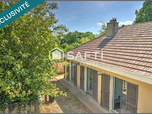 Maison de plain-pied à vendre 392 000 € 5 pièces 3 chambres 125 m² 3 000 m² de terrain Luzinay 38200